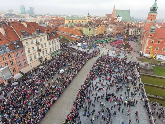 Orszak Trzech Króli Warszawa 2014