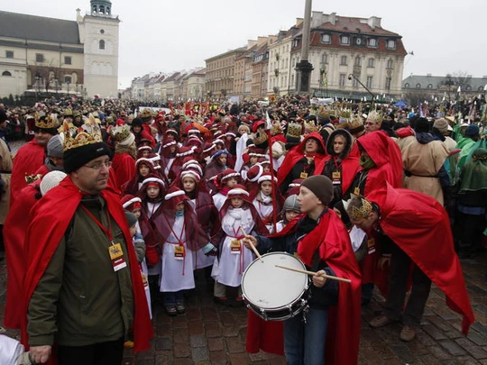 Orszak Trzech Króli Warszawa 2012