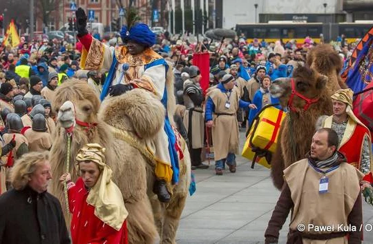 Orszak Trzech Króli Warszawa 2014