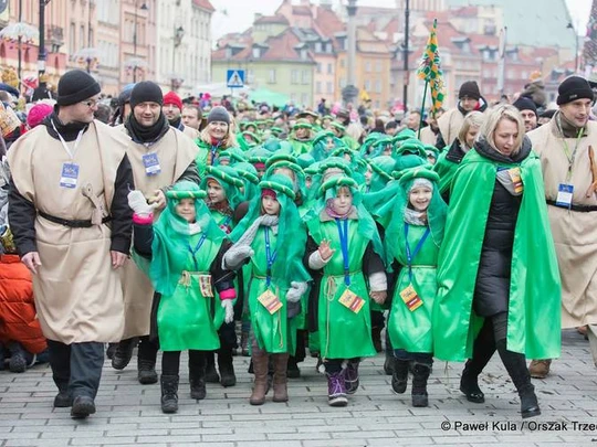 Orszak Trzech Króli Warszawa 2014