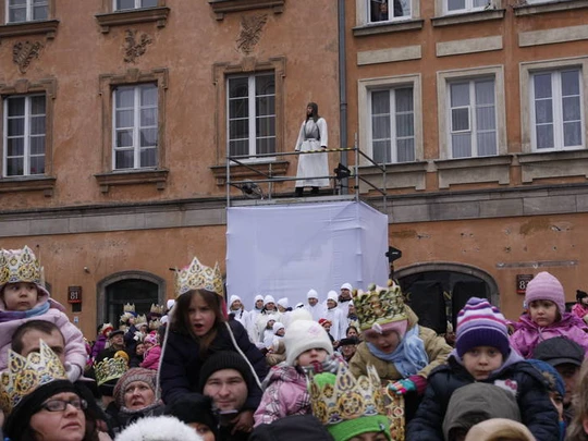 Orszak Trzech Króli Warszawa 2012