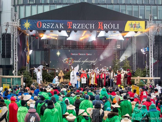 Orszak Trzech Króli Warszawa 2020