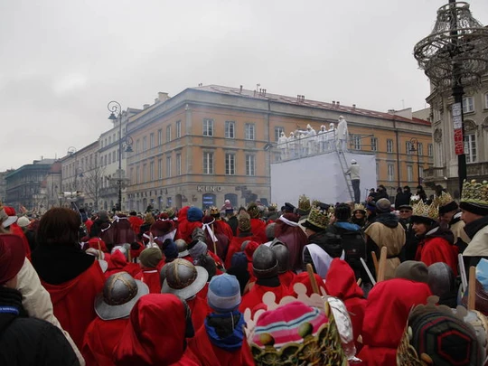 Orszak Trzech Króli Warszawa 2012