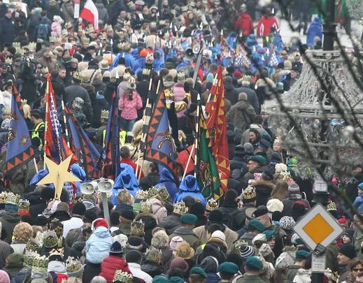 Orszak Trzech Króli Warszawa 2012