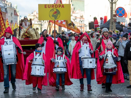 Orszak Trzech Króli Warszawa 2019