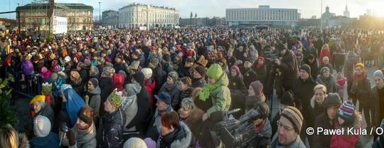 Orszak Trzech Króli Warszawa 2014