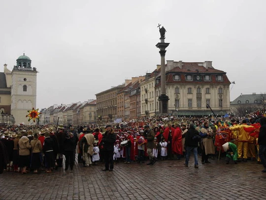 Orszak Trzech Króli Warszawa 2012