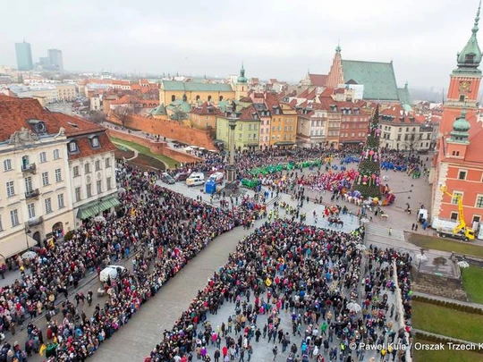 Orszak Trzech Króli Warszawa 2014