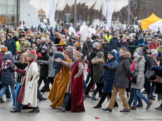 Orszak Trzech Króli Warszawa 2019