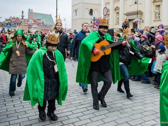 Orszak Trzech Króli Warszawa 2014