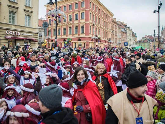 Orszak Trzech Króli Warszawa 2014