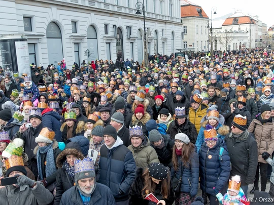 Orszak Trzech Króli Warszawa 2019