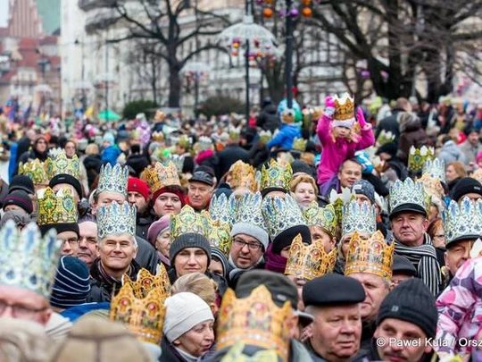 Orszak Trzech Króli Warszawa 2014