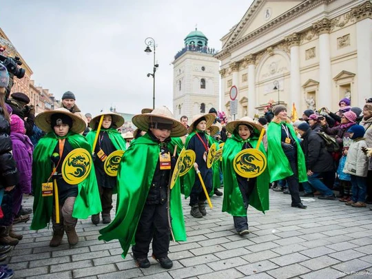 Orszak Trzech Króli Warszawa 2014