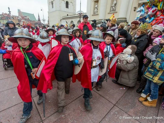 Orszak Trzech Króli Warszawa 2014