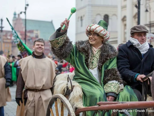 Orszak Trzech Króli Warszawa 2014