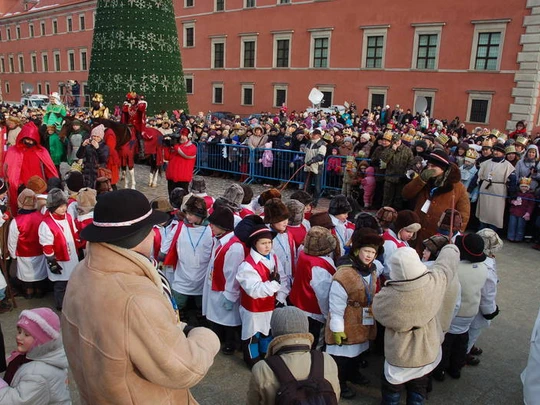 Orszak Trzech Króli Warszawa 2013